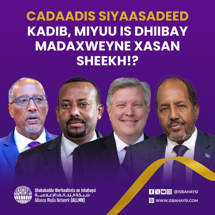 Madaxweyne Xasan Sheekh oo Ku Hungoobay Labo Codsi oo uu U Gudbistay Safiirka Maraykanka