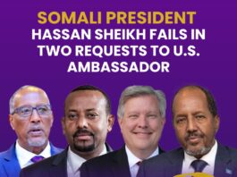 Somali President Hassan Sheikh Fails In Two Requests To U.S. Ambassador