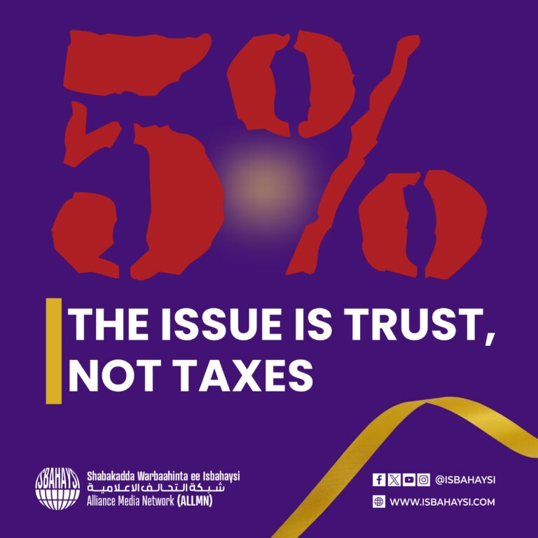 The issue is trust, NOT taxes