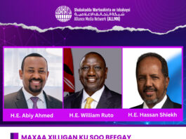 Maxaa Xilligan Kusoo Beegay Wadahadallada Lagu Dhexdhexaadinayo Soomaaliya iyo Itoobiya ee Uu Madaxweynaha Kenya Ku Dhawaaqay?